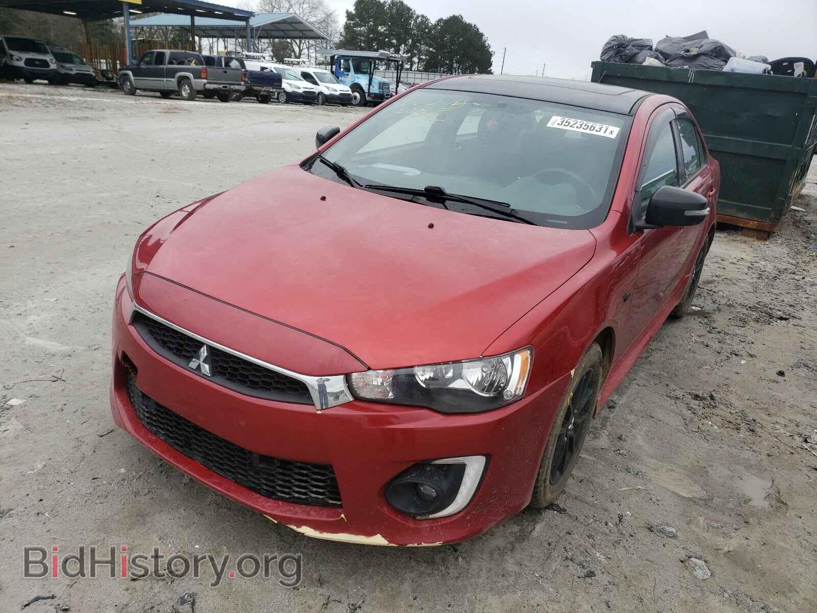 2017 MITSUBISHI LANCER - VIN: JA32U2FUXHU016017 - Фото 2