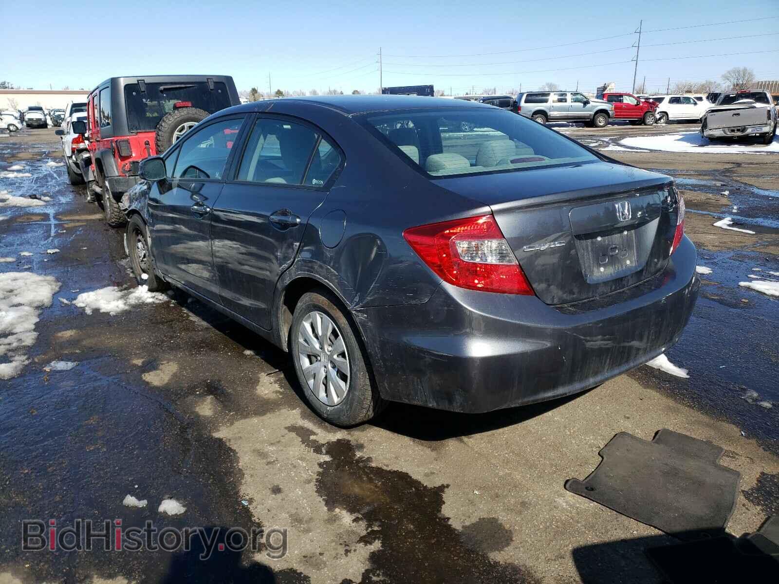 2012 HONDA CIVIC - VIN: 2HGFB2F59CH314587 - Фото 3