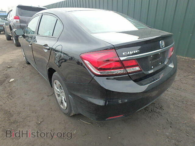 2014 HONDA CIVIC - VIN: 19XFB2F55EE227525 - Фото 3