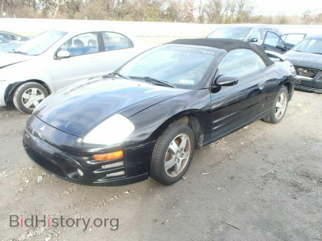 2003 MITSUBISHI ECLIPSE - VIN: 4A3AE45G53E045104 - Фото 2