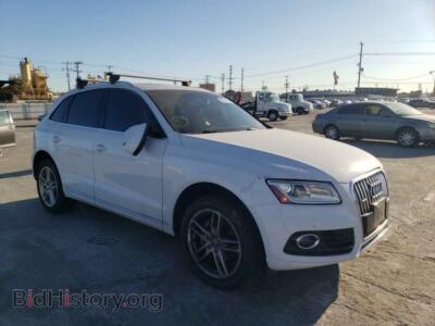 2014 Audi Q5 Q5 Premium, белый — VIN WA1LFAFP2EA019621, Copart