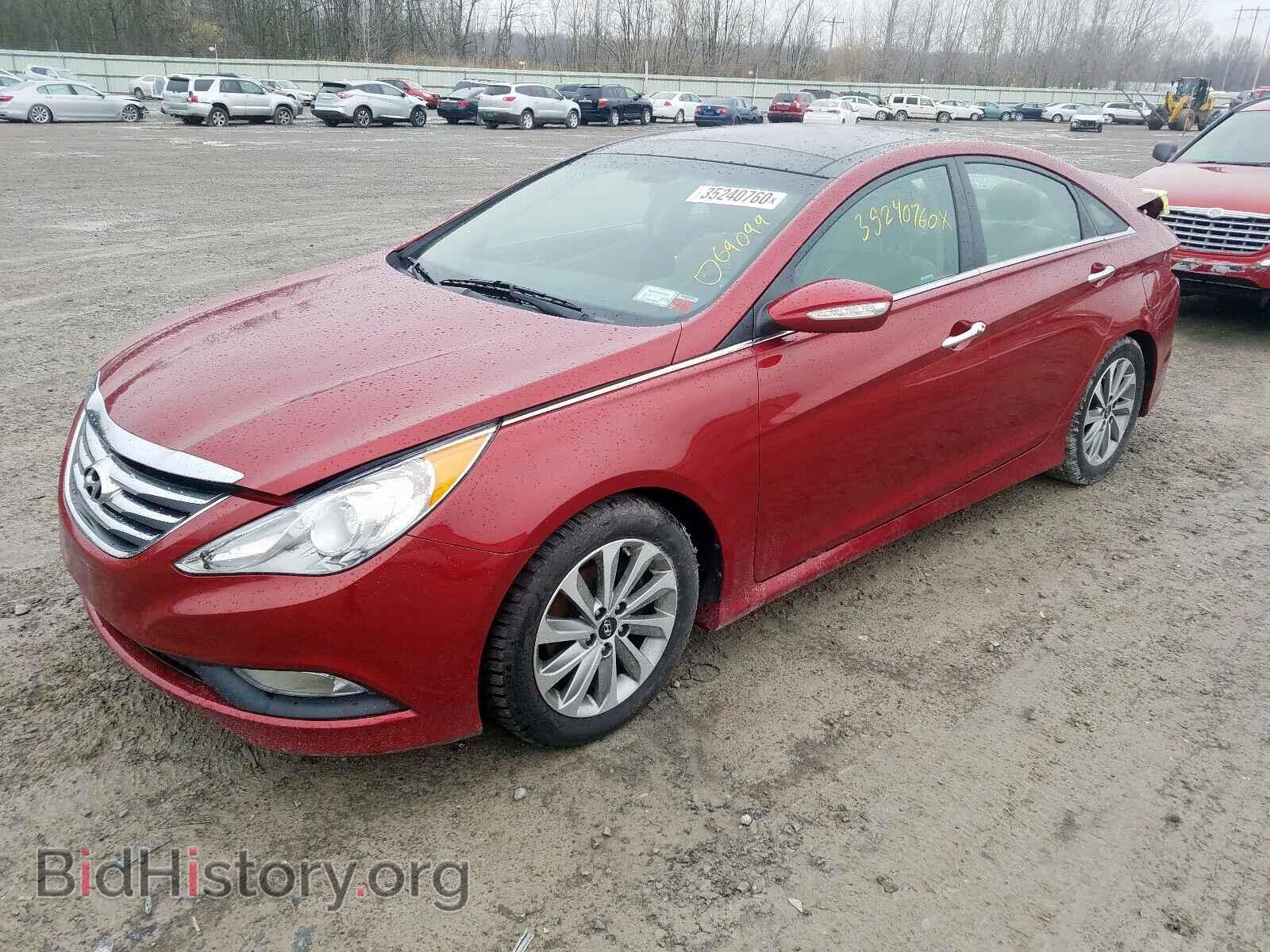 2014 HYUNDAI SONATA - VIN: 5NPEC4AC9EH828670 - Photo 2