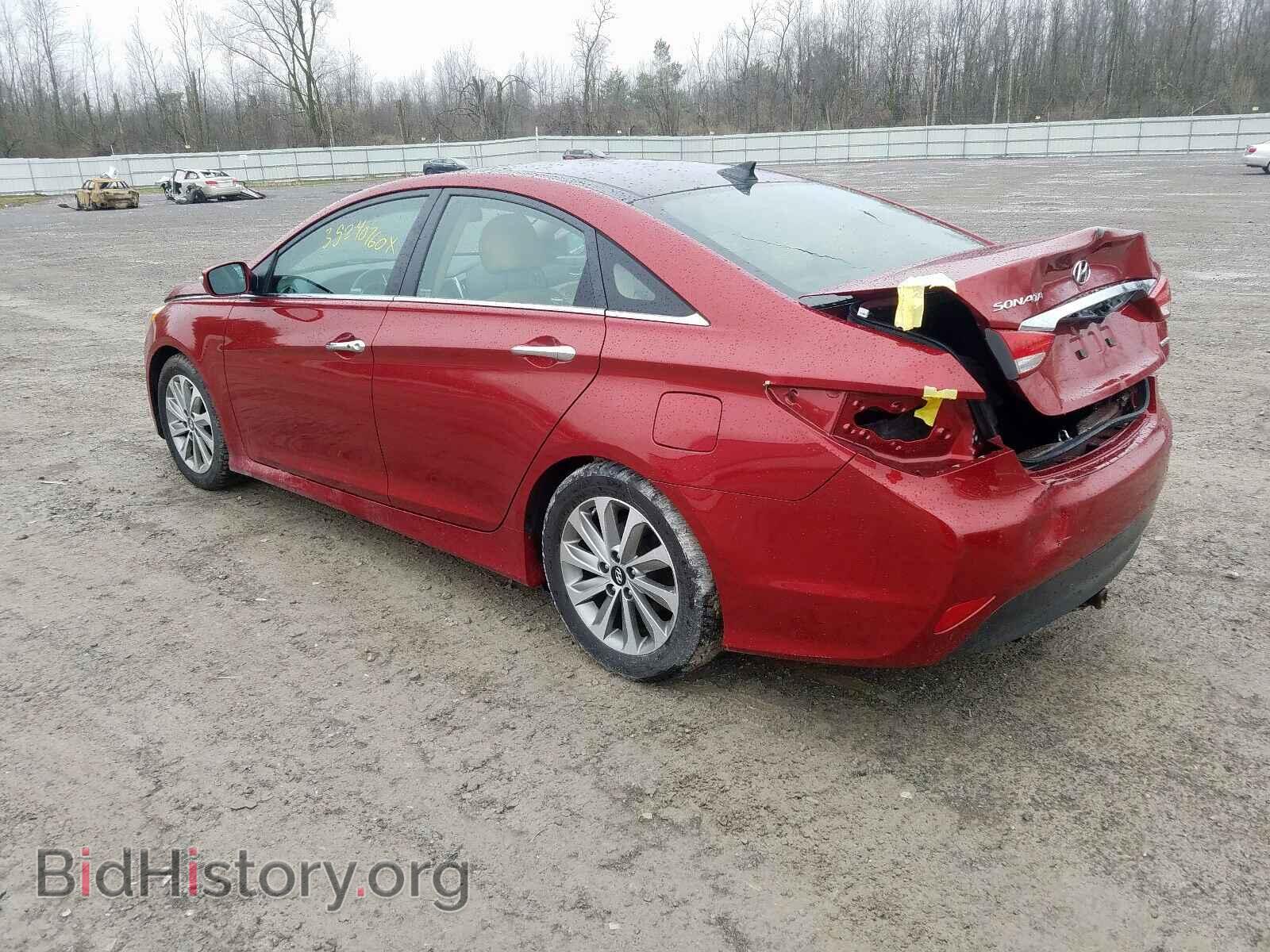 2014 HYUNDAI SONATA - VIN: 5NPEC4AC9EH828670 - Photo 3