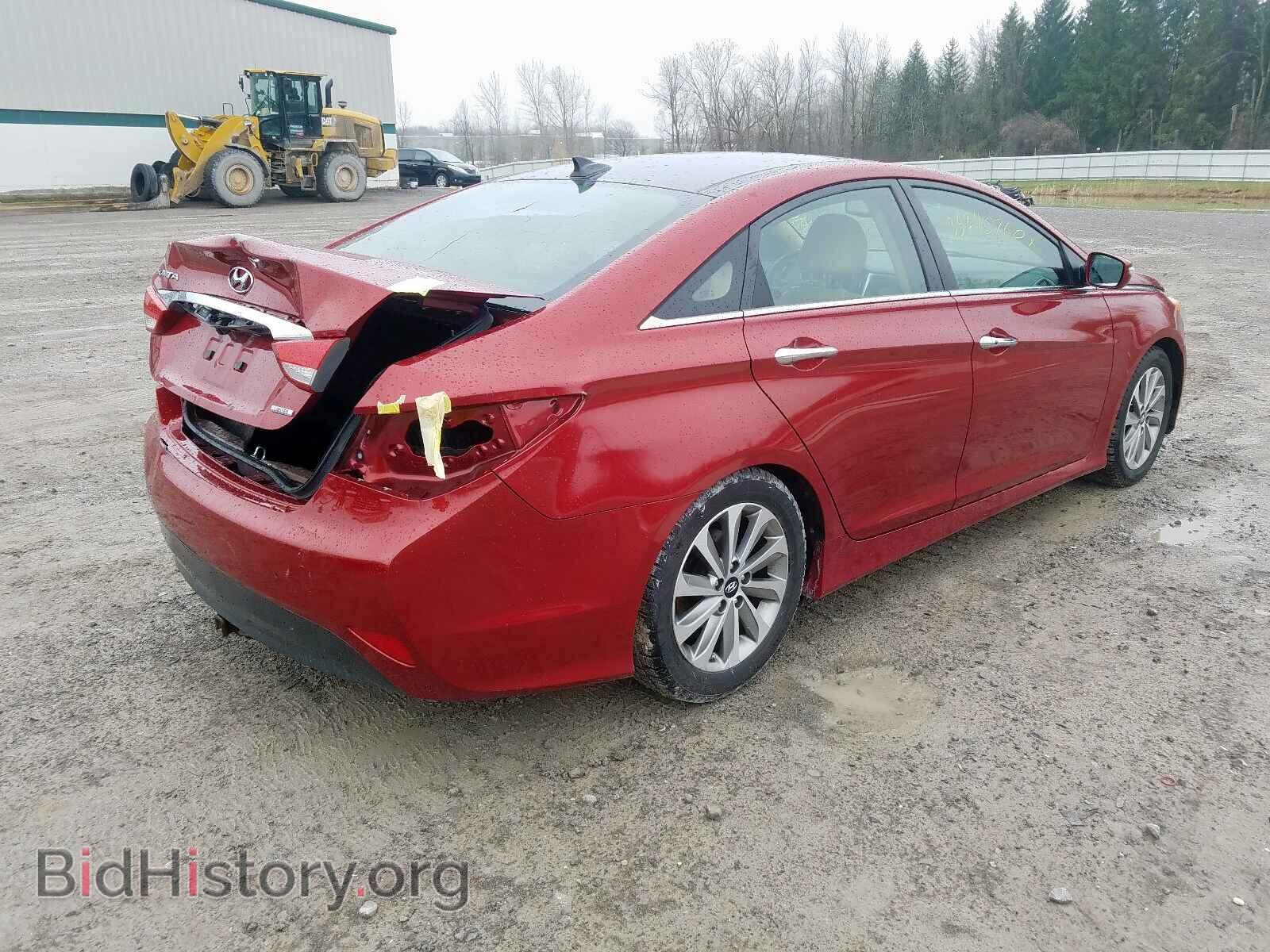 2014 HYUNDAI SONATA - VIN: 5NPEC4AC9EH828670 - Photo 4