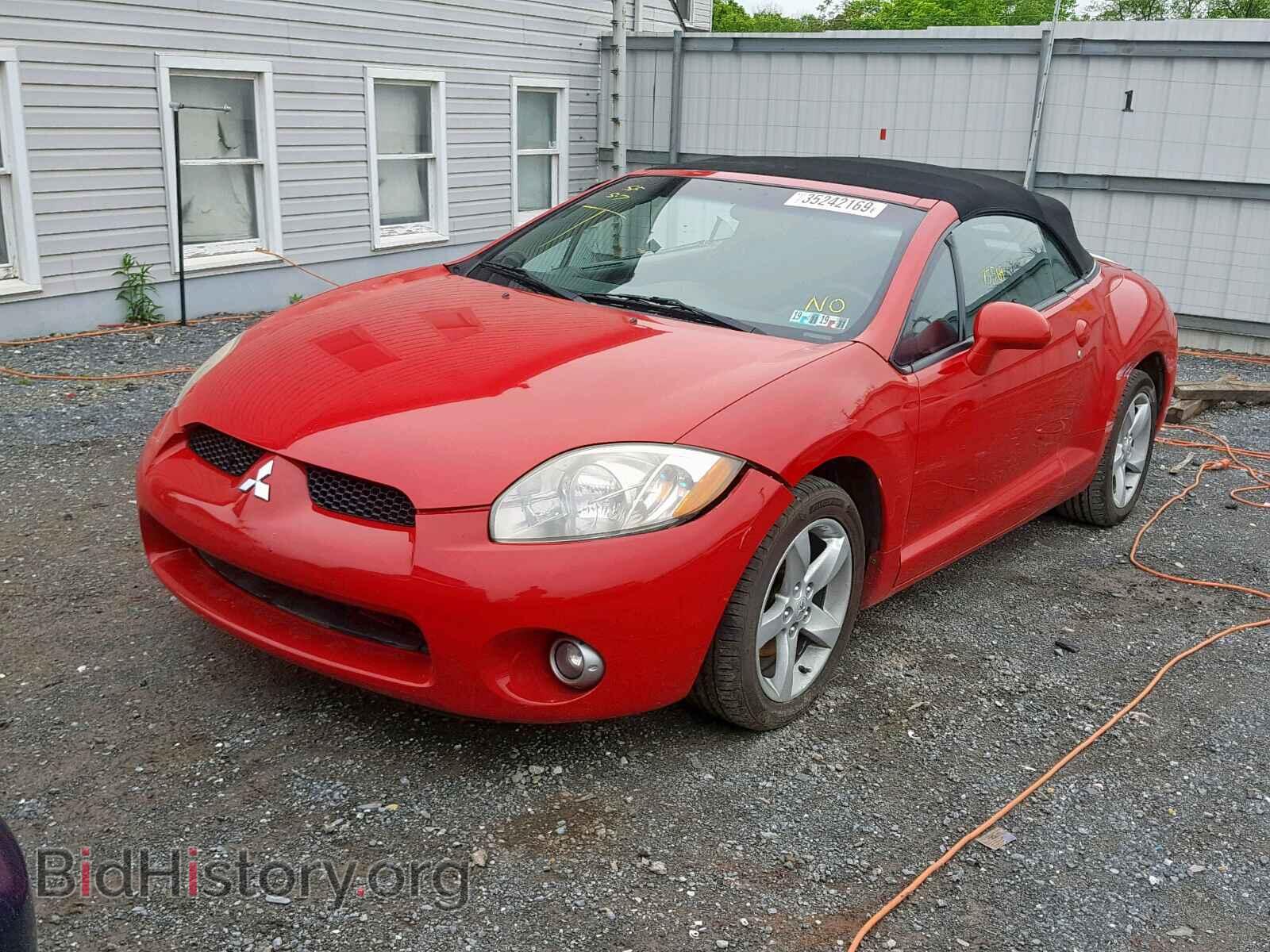 2007 MITSUBISHI ECLIPSE - VIN: 4A3AL35T37E037845 - Photo 2