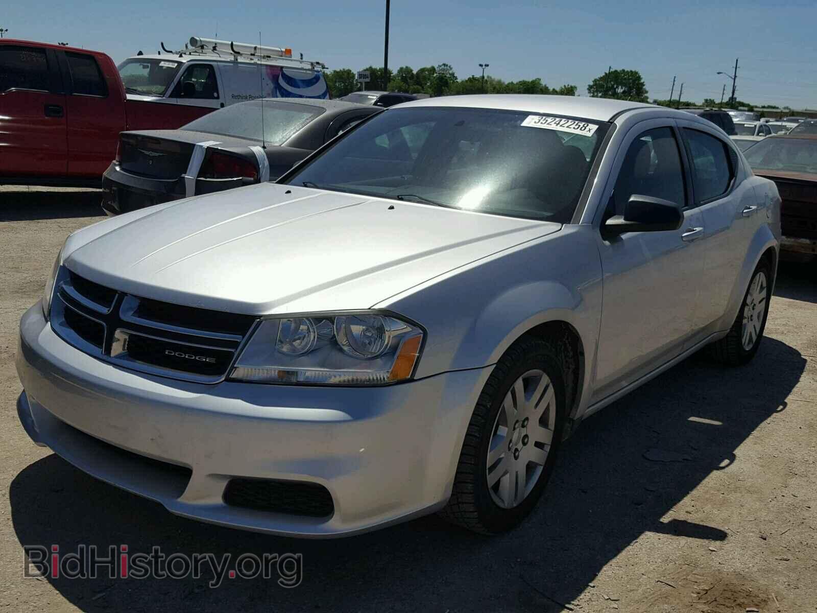 2011 DODGE AVENGER - VIN: 1B3BD4FB0BN508182 - Фото 2