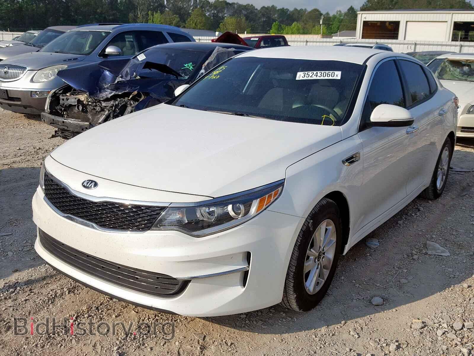 2016 KIA OPTIMA - VIN: KNAGT4L30G5073799 - Фото 2
