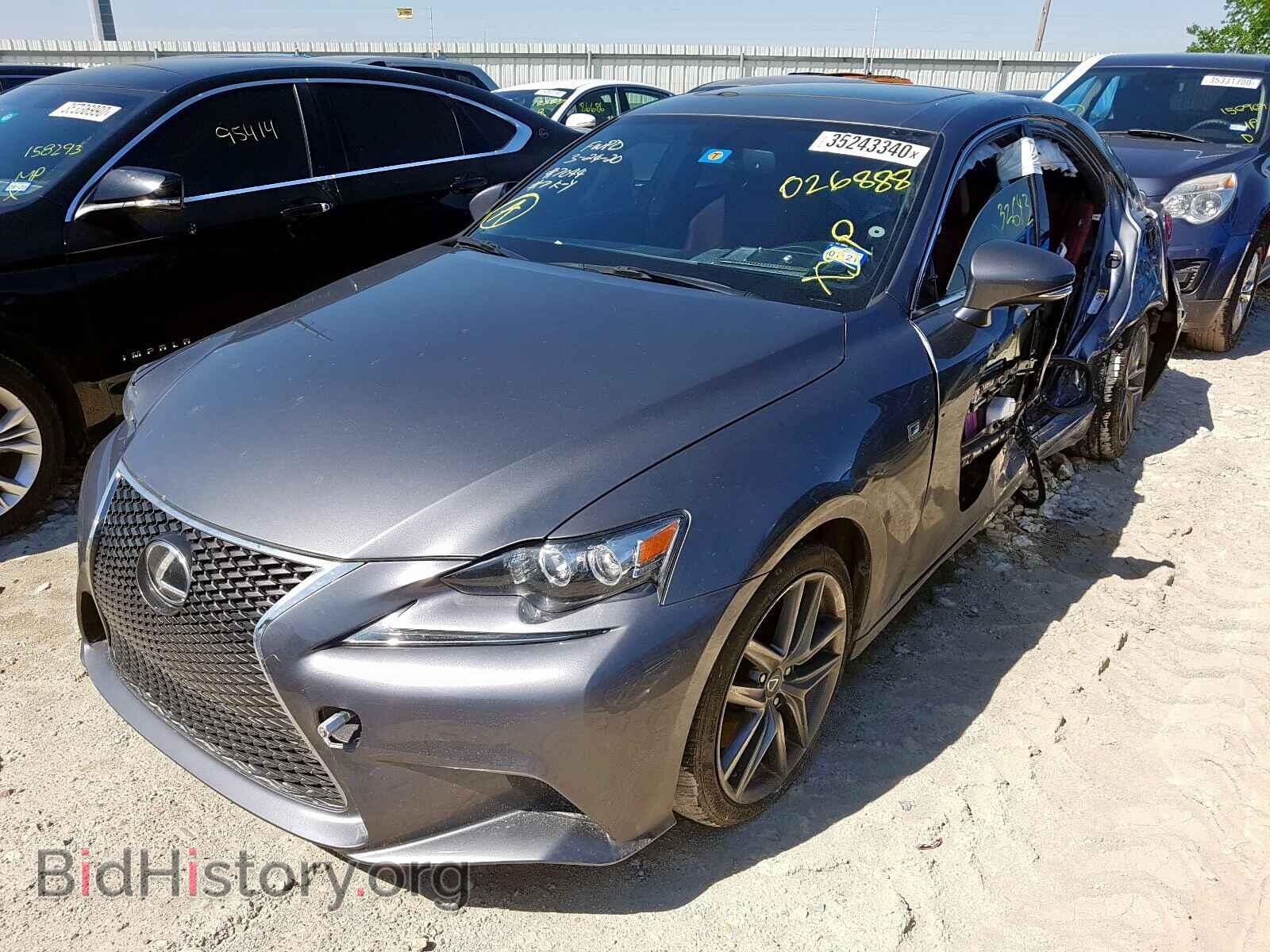 2016 LEXUS IS - VIN: JTHBE1D23G5026888 - Фото 2