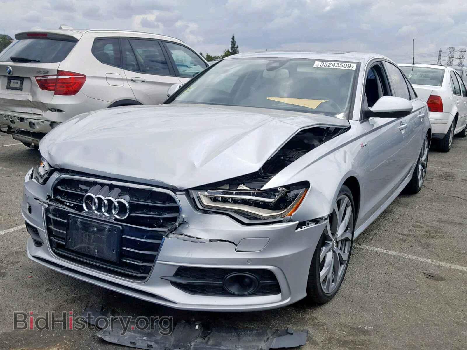 2012 AUDI A6 - VIN: WAUFGAFC2CN033602 - Photo 2