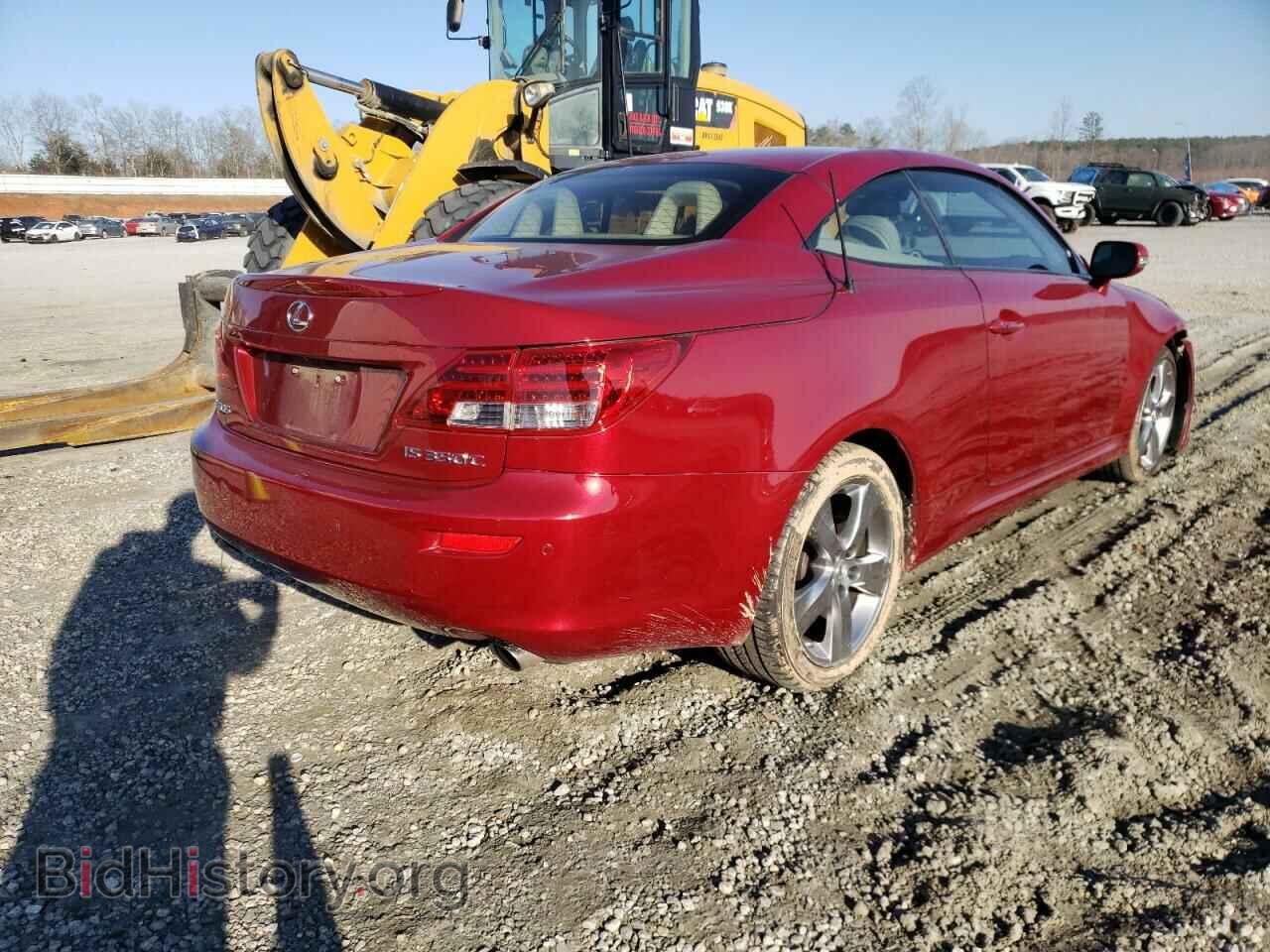 2010 LEXUS IS - VIN: JTHFE2C25A2502737 - Фото 4