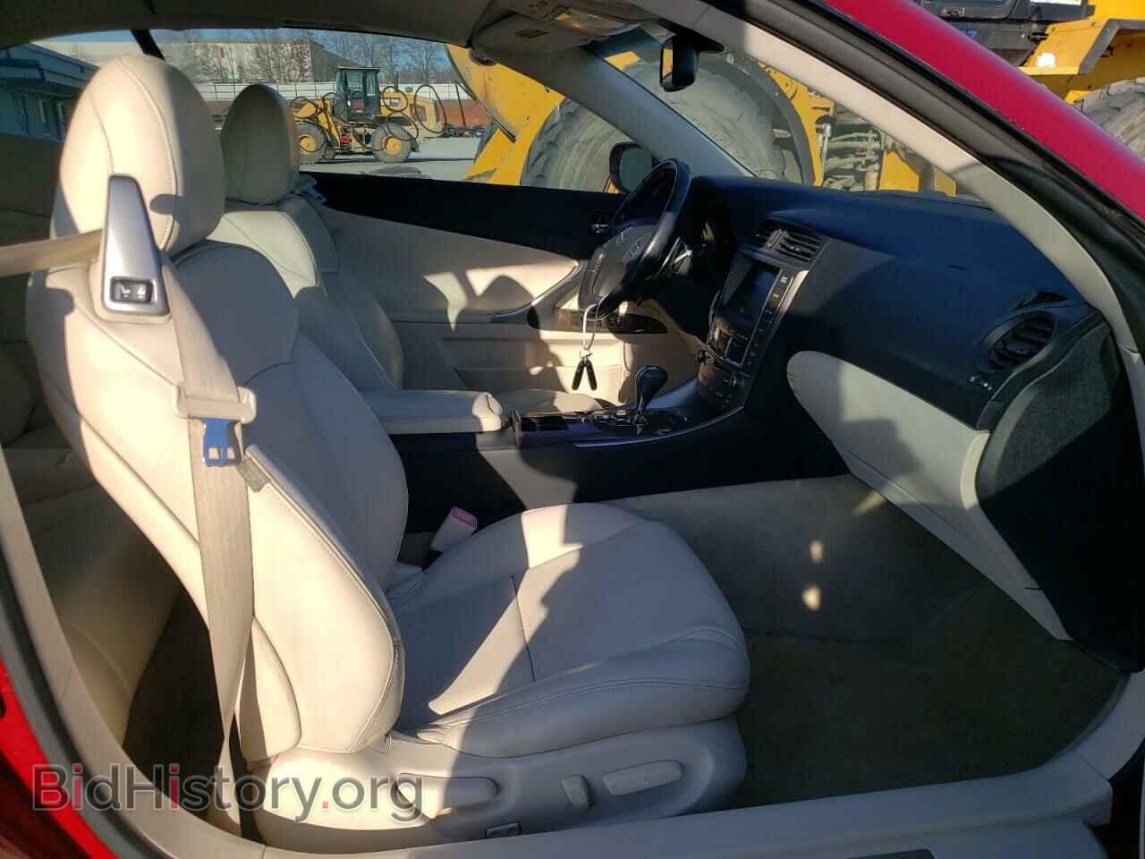 2010 LEXUS IS - VIN: JTHFE2C25A2502737 - Фото 5