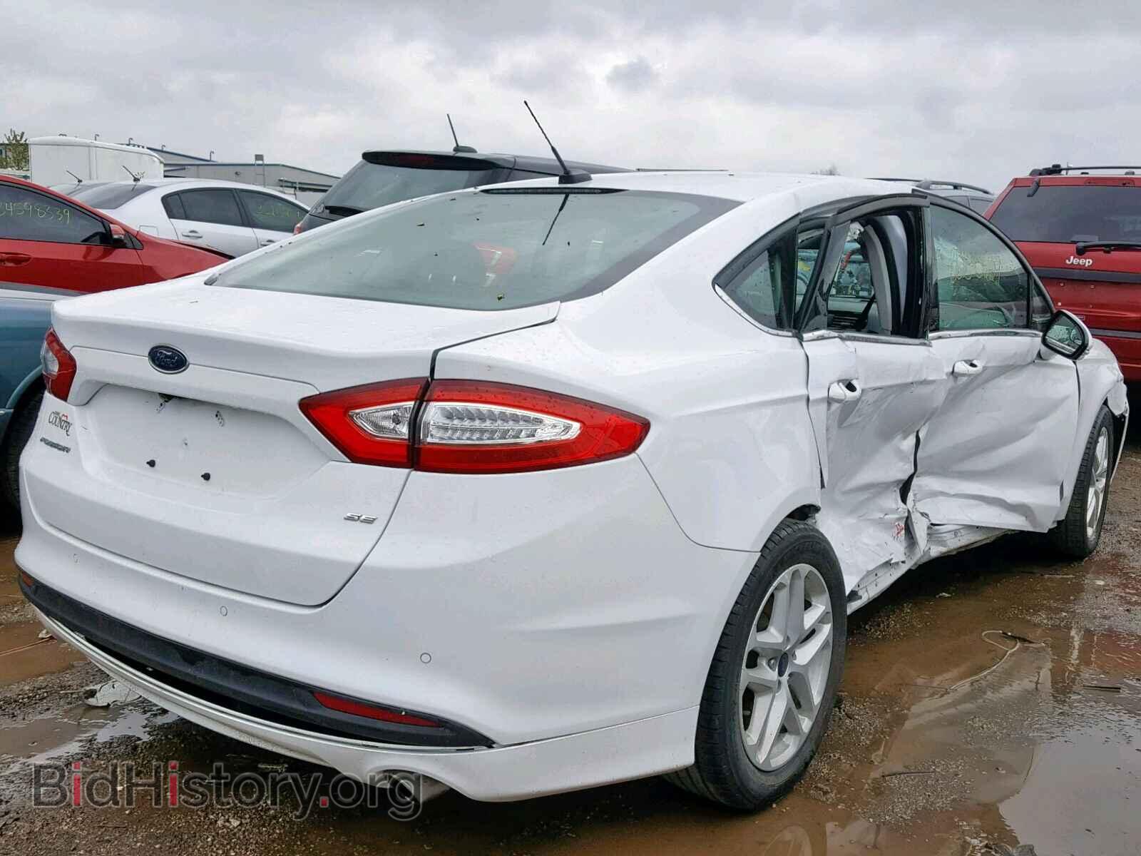 2016 FORD FUSION SE - VIN: 3FA6P0H79GR299513 - Фото 4