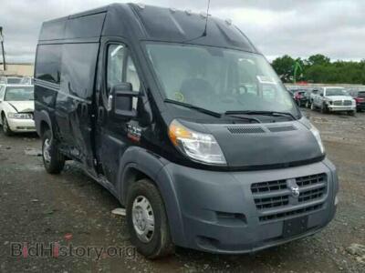 2017 RAM PROMASTER, черный — VIN 3C6TRVBG4HE523400, Copart