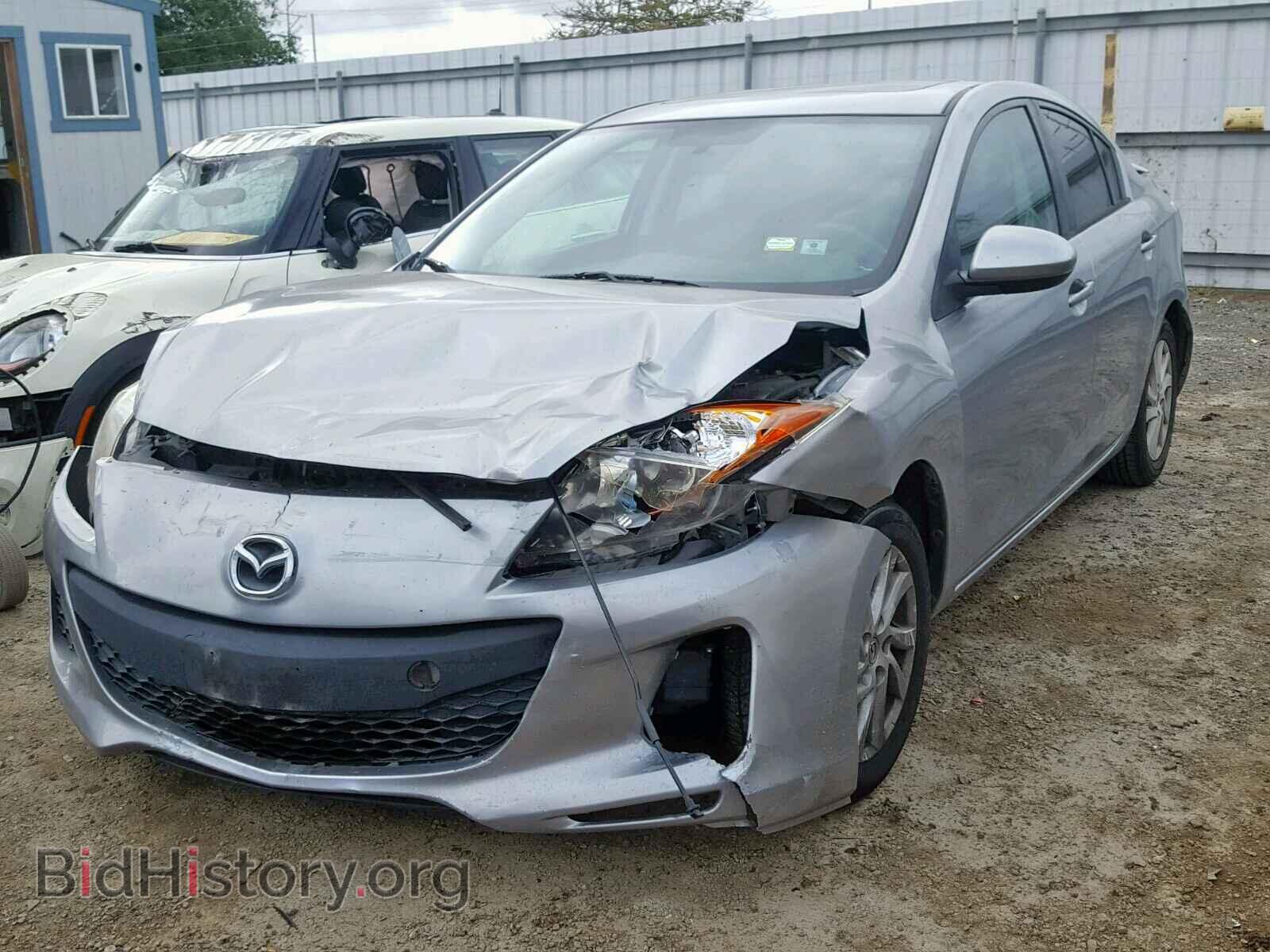 2012 MAZDA 3 - VIN: JM1BL1V80C1663703 - Фото 2