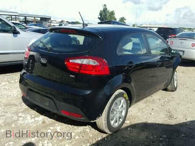 2012 KIA RIO - VIN: KNADM5A32C6093534 - Фото 4