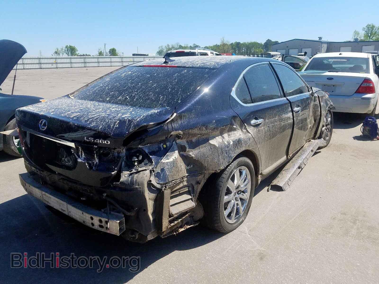 2007 LEXUS LS460 - VIN: JTHBL46F975045078 - Фото 4