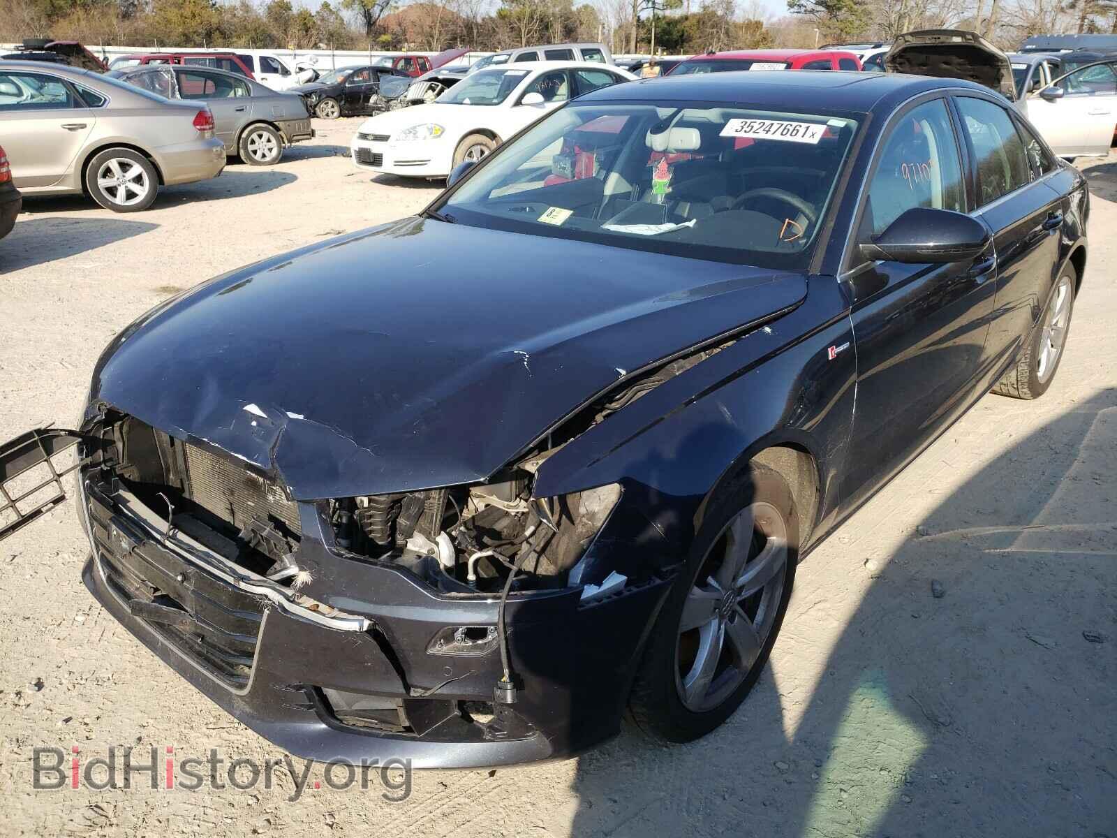 2012 AUDI A6 - VIN: WAUBGAFC6CN007275 - Фото 2