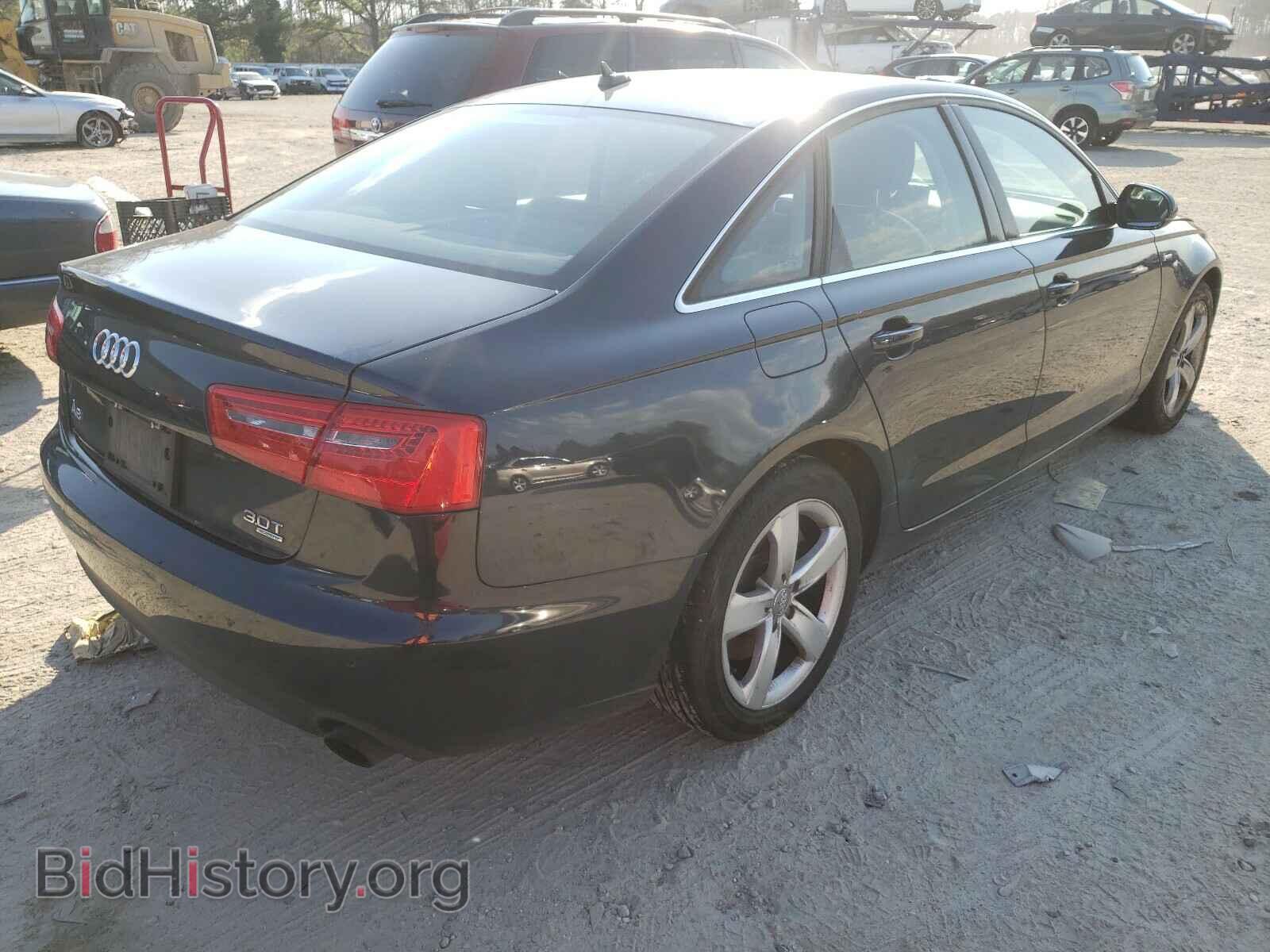 2012 AUDI A6 - VIN: WAUBGAFC6CN007275 - Фото 4