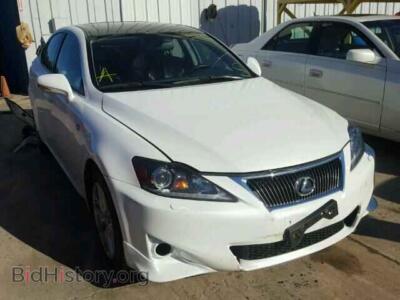 2011 Lexus IS350 IS350 AWD, белый — VIN JTHCE5C22B5000434, Copart