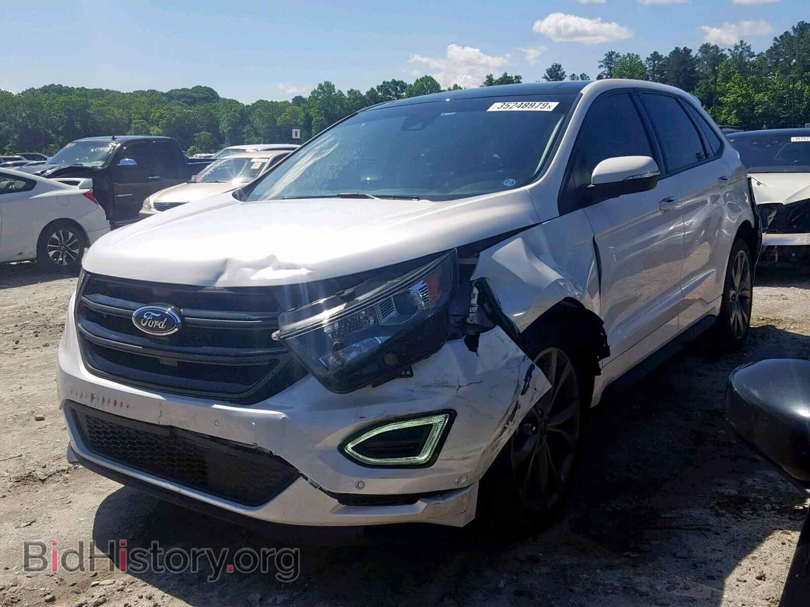 2016 FORD EDGE - VIN: 2FMPK4AP2GBC19591 - Фото 2