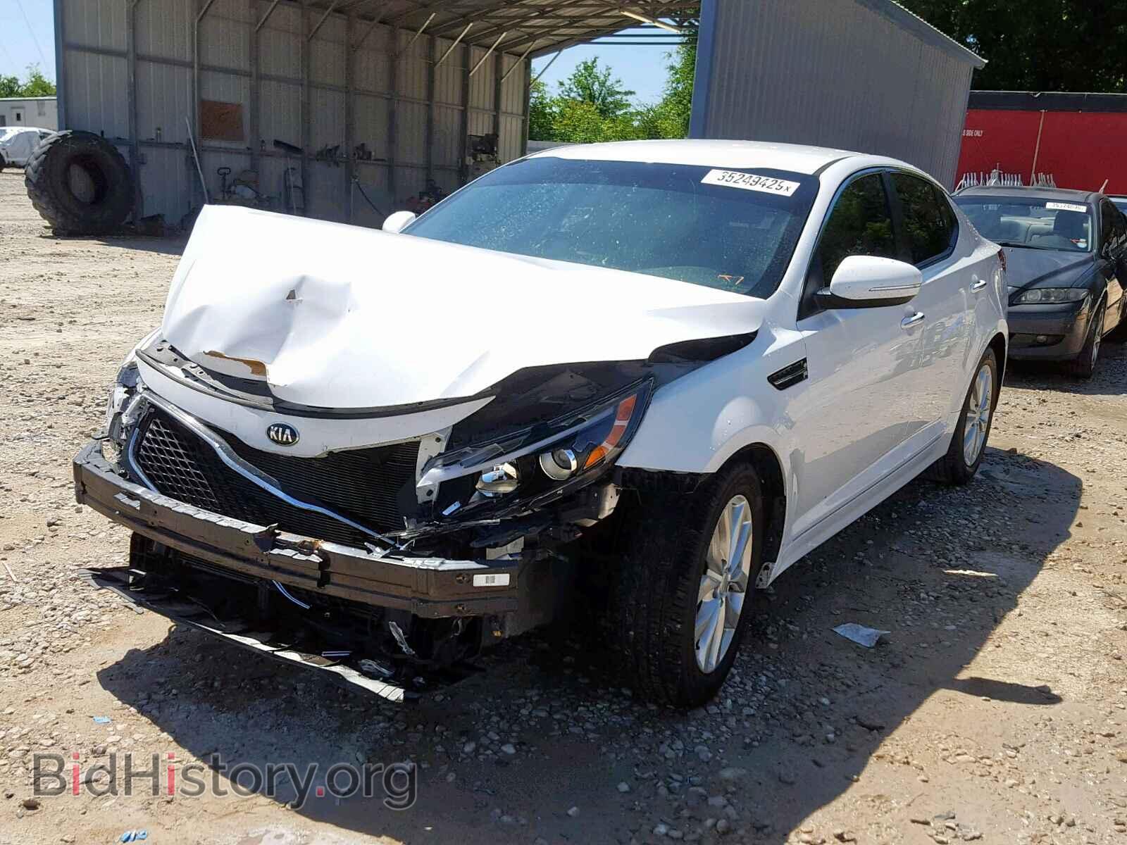 2015 KIA OPTIMA EX - VIN: 5XXGN4A79FG492425 - Фото 2
