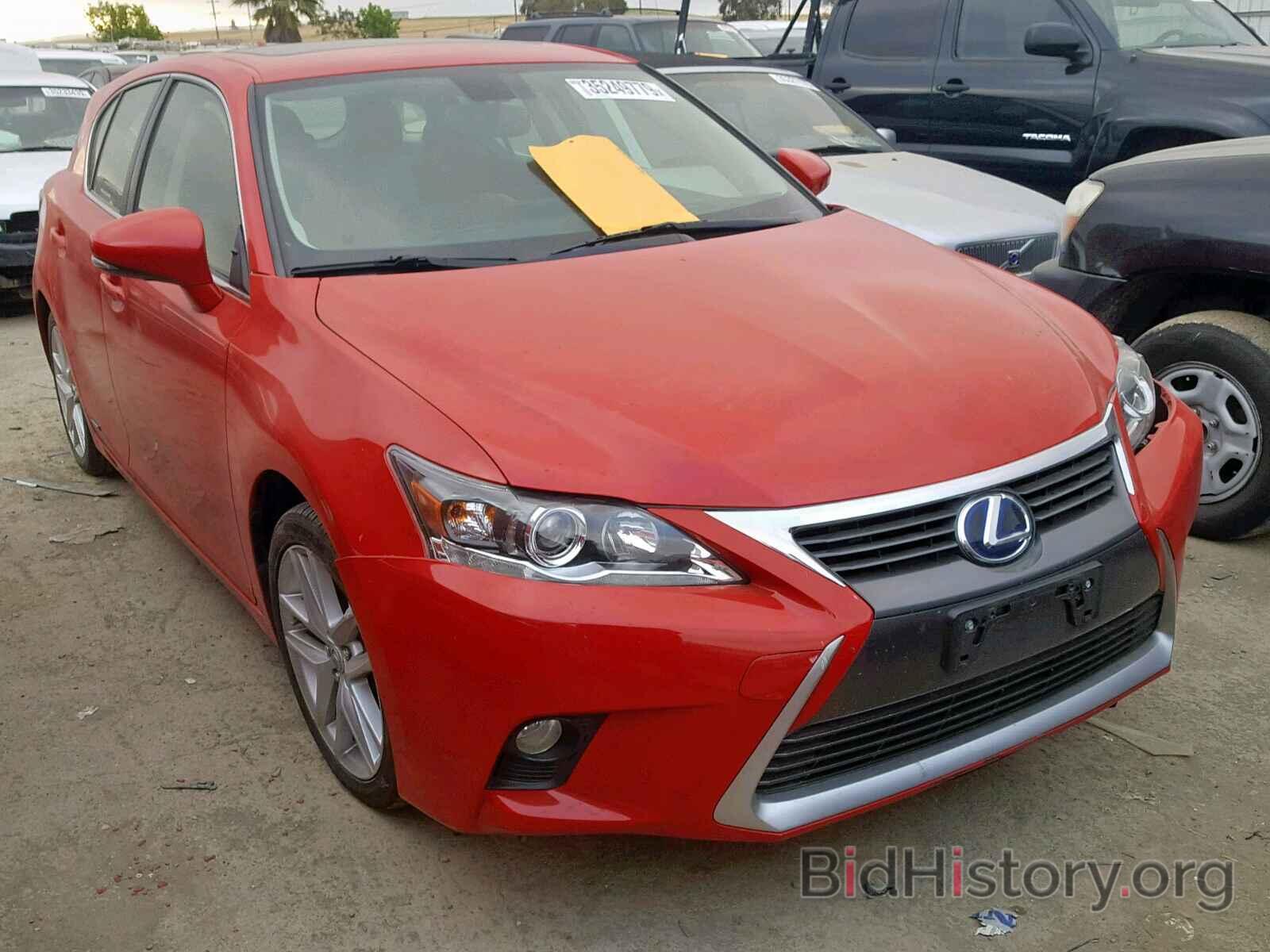 Photo JTHKD5BH9E2199816 - LEXUS CT 200 2014