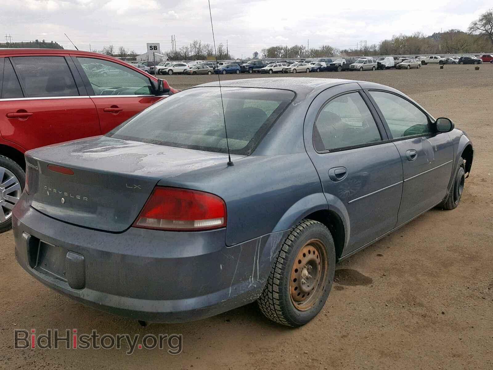 2003 CHRYSLER SEBRING - VIN: 1C3EL46R23N580714 - Фото 4
