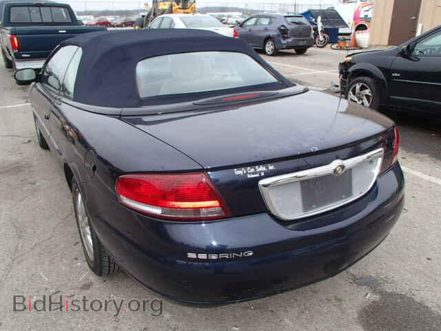 2001 CHRYSLER SEBRING - VIN: 1C3EL65U61N575465 - Фото 3