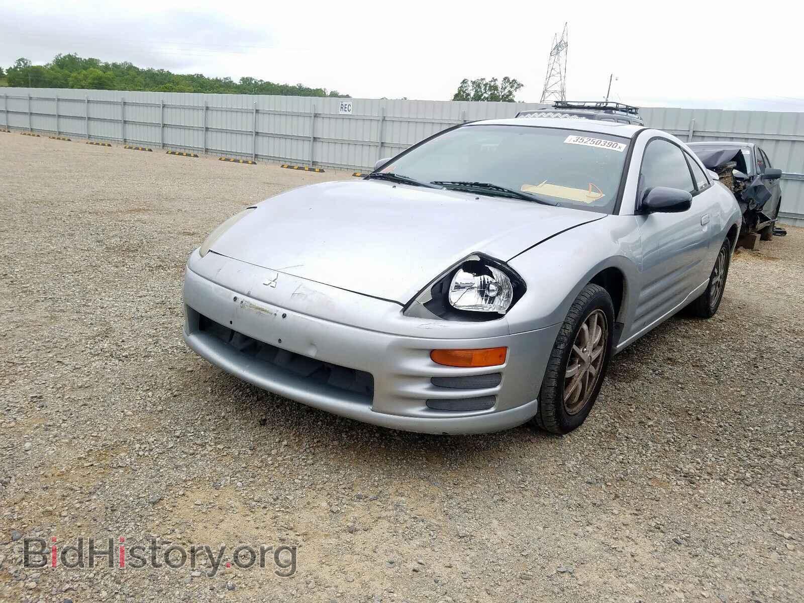 2002 MITSUBISHI ECLIPSE - VIN: 4A3AC44G32E036116 - Фото 2