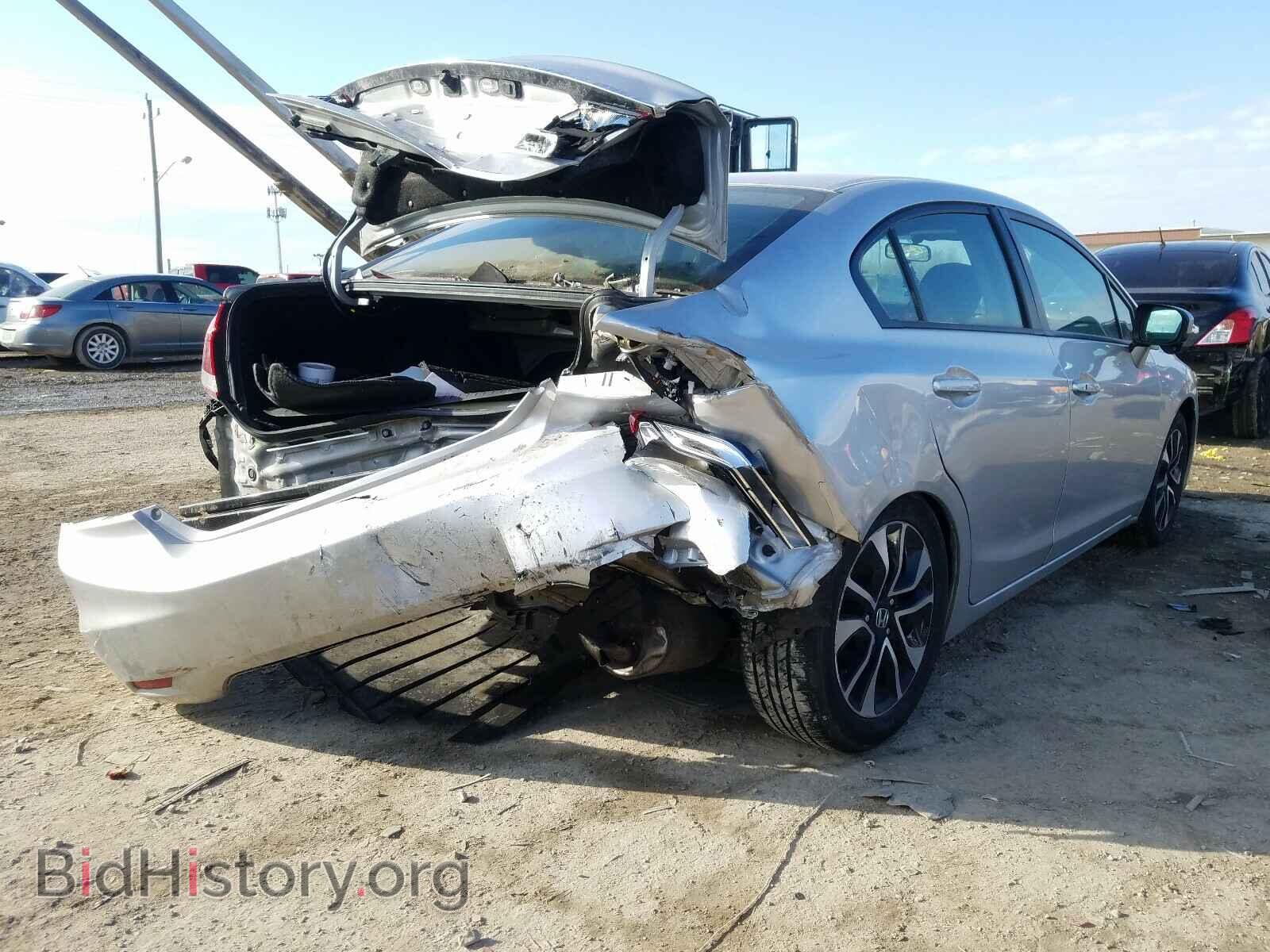2014 HONDA CIVIC - VIN: 2HGFB2F88EH552640 - Фото 4