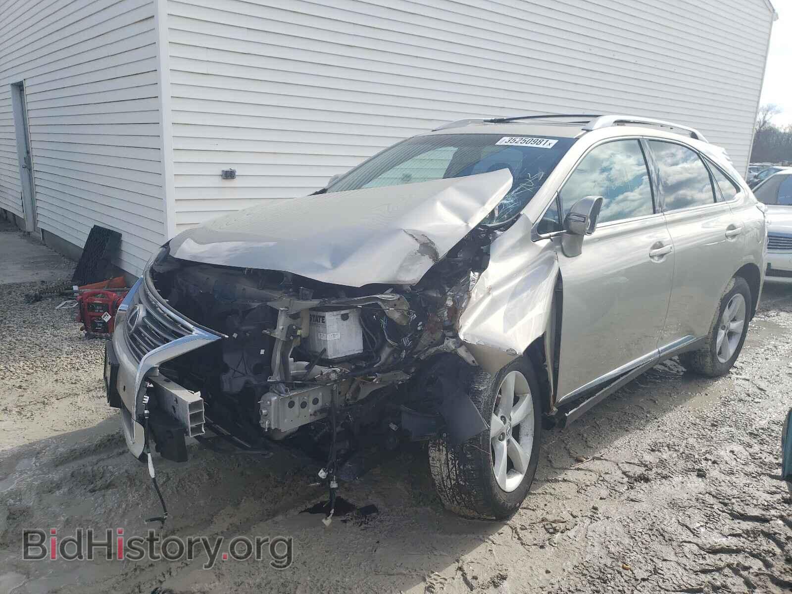 2013 LEXUS RX350 - VIN: 2T2BK1BA4DC163868 - Фото 2
