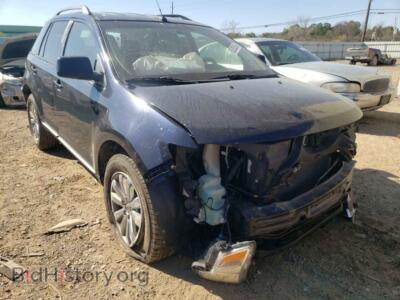 2010 Ford EDGE Edge SEL, синий — VIN 2FMDK3JC4ABB64563, Copart