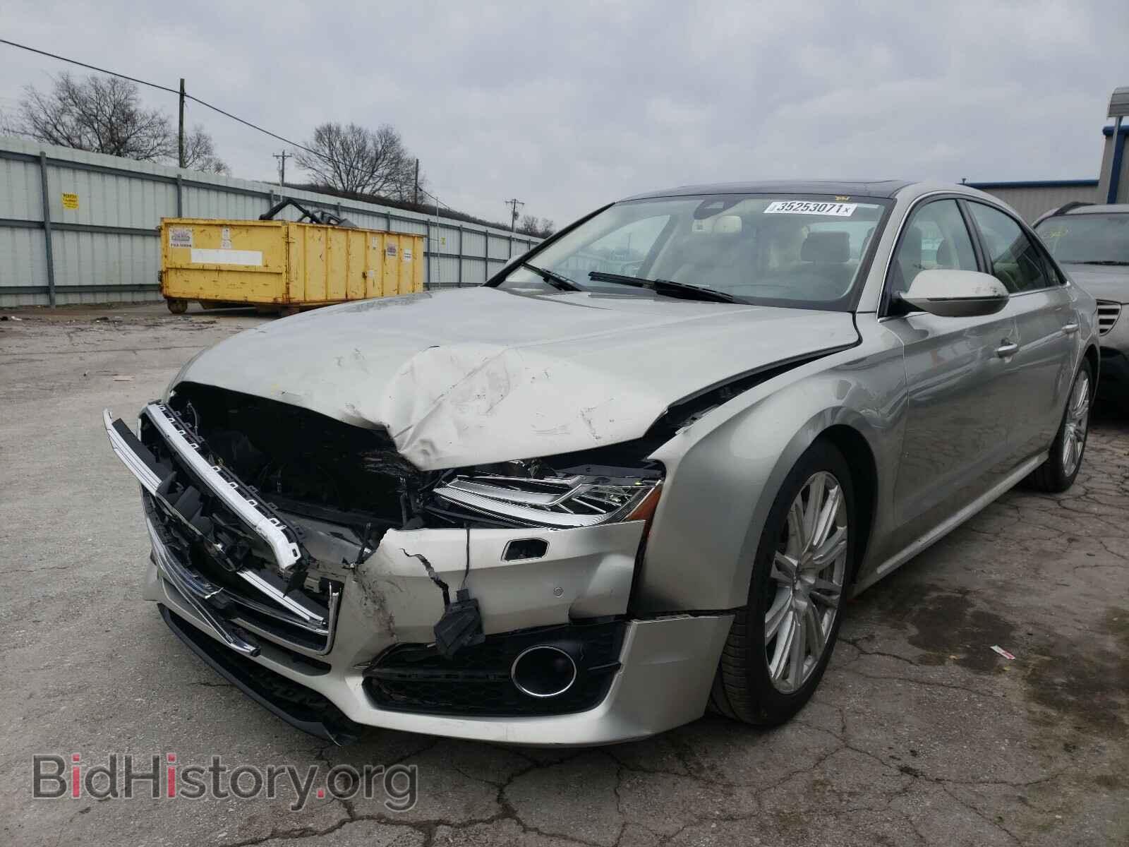2016 AUDI A8 - VIN: WAU43AFD1GN005677 - Фото 2