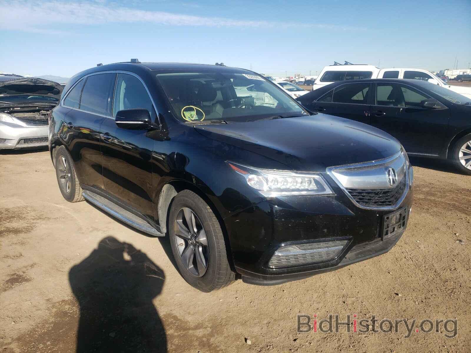 Photo 5FRYD4H25GB050987 - ACURA MDX 2016