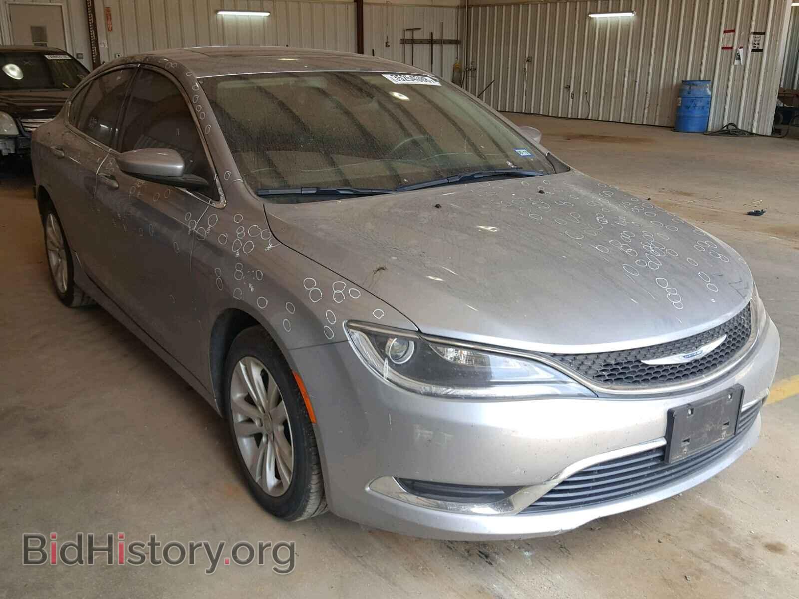 Фотография 1C3CCCAB6GN123938 - CHRYSLER 200 2016