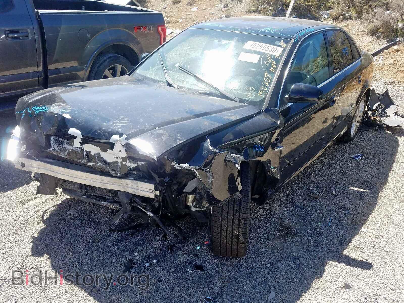 2008 AUDI A4 - VIN: WAUAF78EX8A136845 - Фото 2