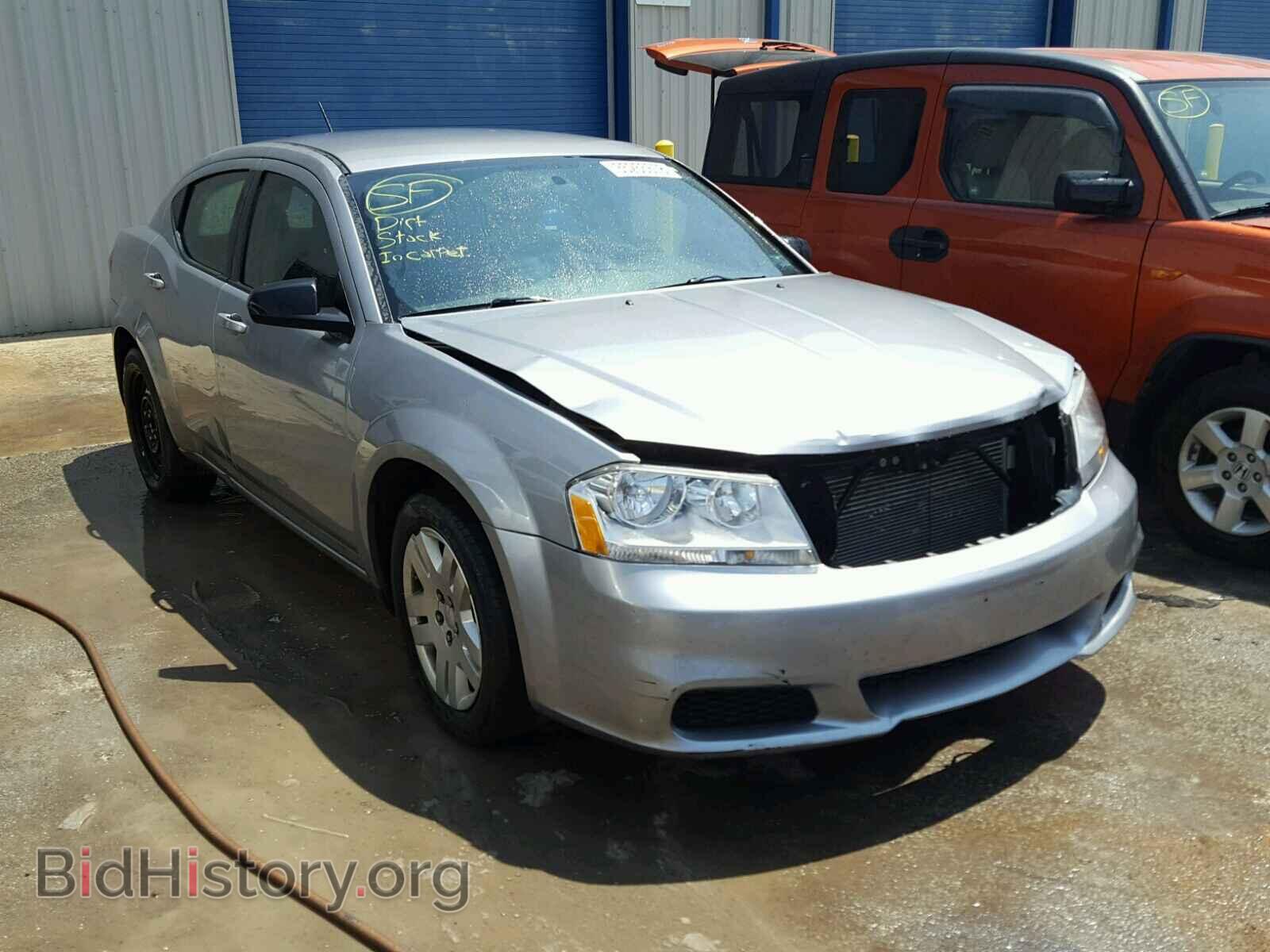 Фотография 1C3CDZAB8DN755724 - DODGE AVENGER 2013