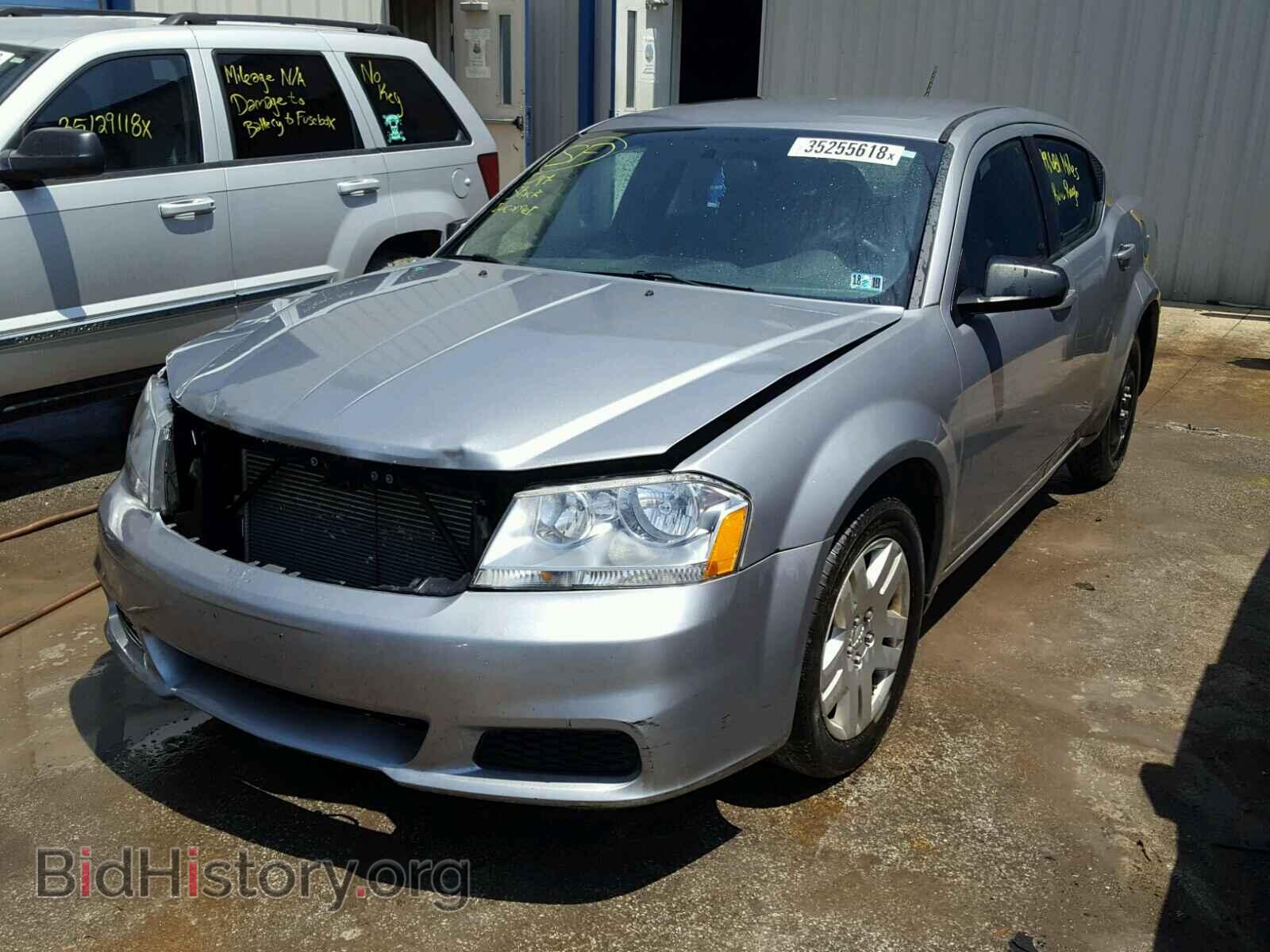 2013 DODGE AVENGER - VIN: 1C3CDZAB8DN755724 - Фото 2