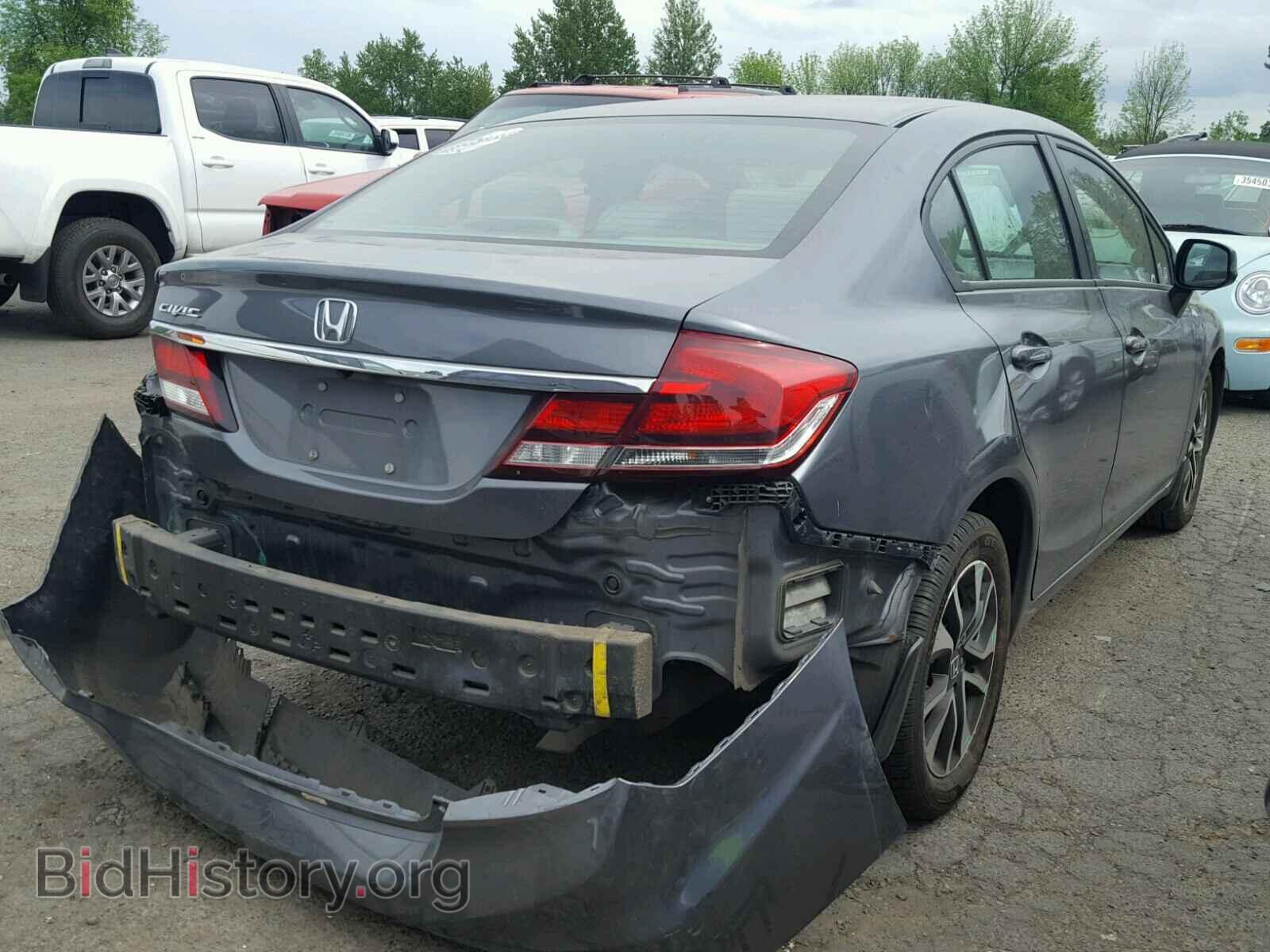 2013 HONDA CIVIC - VIN: 19XFB2F80DE250977 - Фото 4