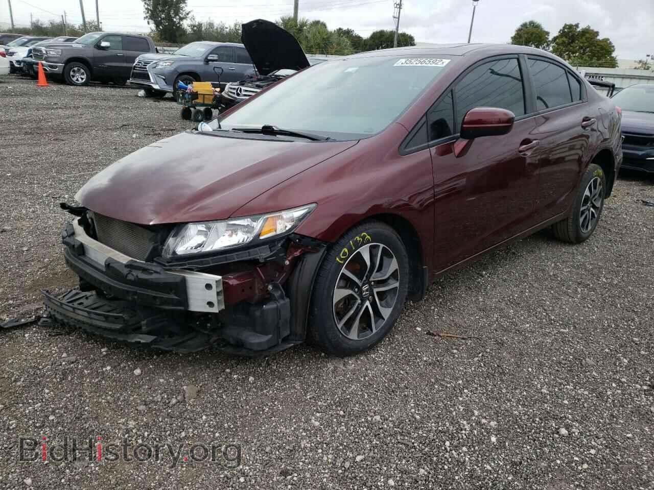2015 HONDA CIVIC - VIN: 19XFB2F80FE116375 - Фото 2