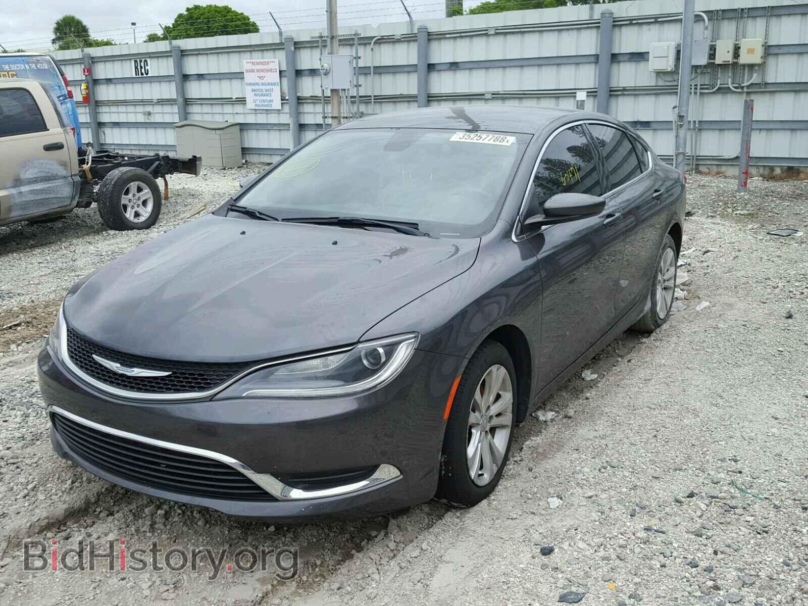 2016 CHRYSLER 200 - VIN: 1C3CCCAB8GN110866 - Фото 2