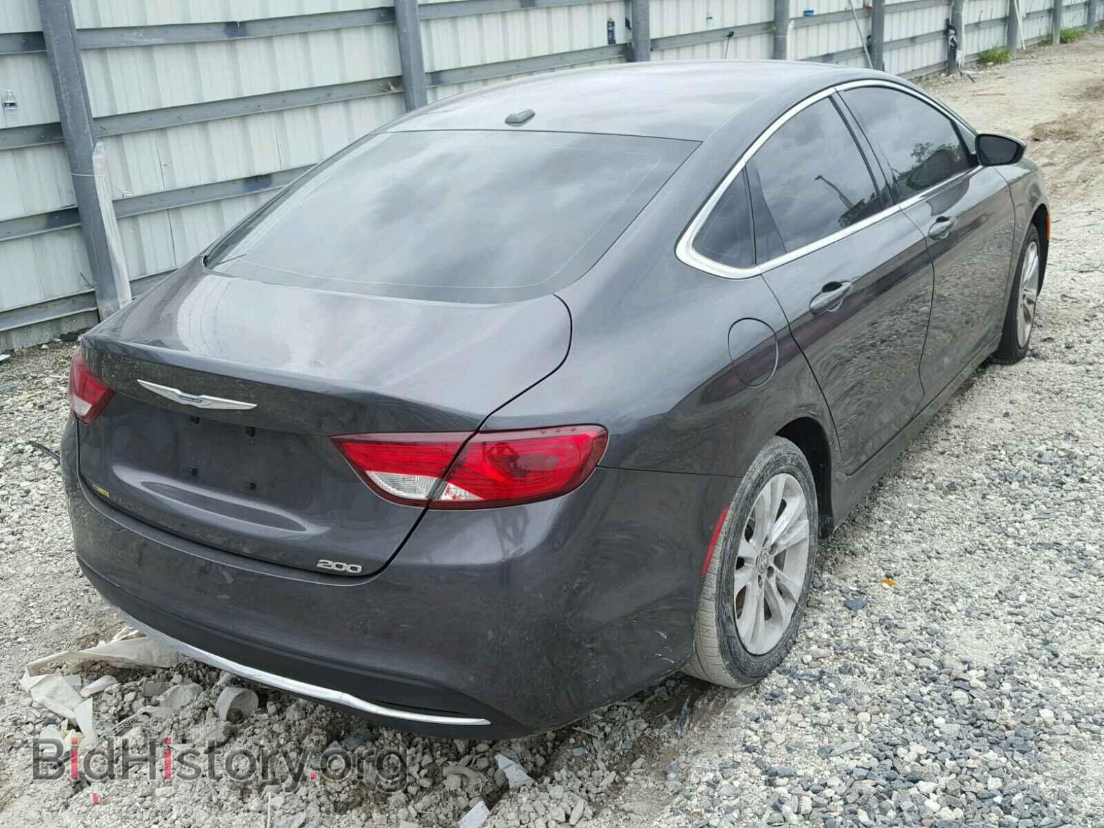 2016 CHRYSLER 200 - VIN: 1C3CCCAB8GN110866 - Фото 4