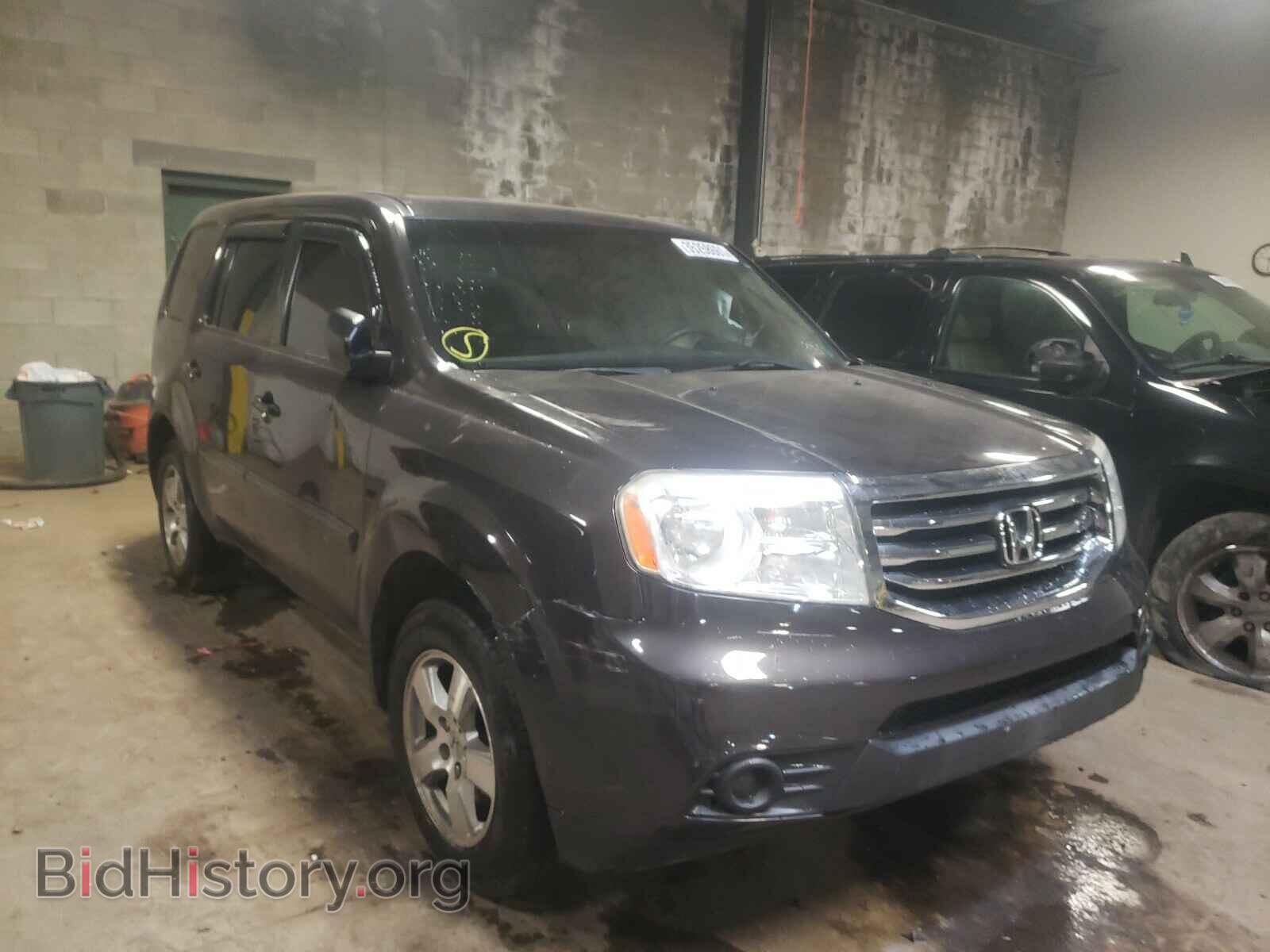 Photo 5FNYF4H22CB010615 - HONDA PILOT 2012