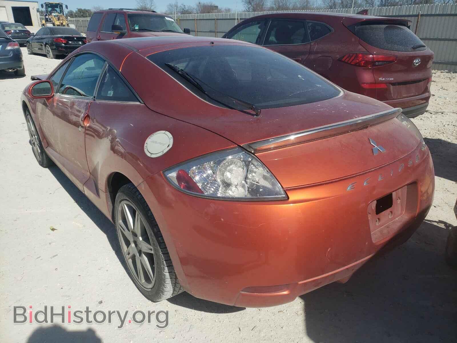 2006 MITSUBISHI ECLIPSE - VIN: 4A3AK34T36E059072 - Фото 3