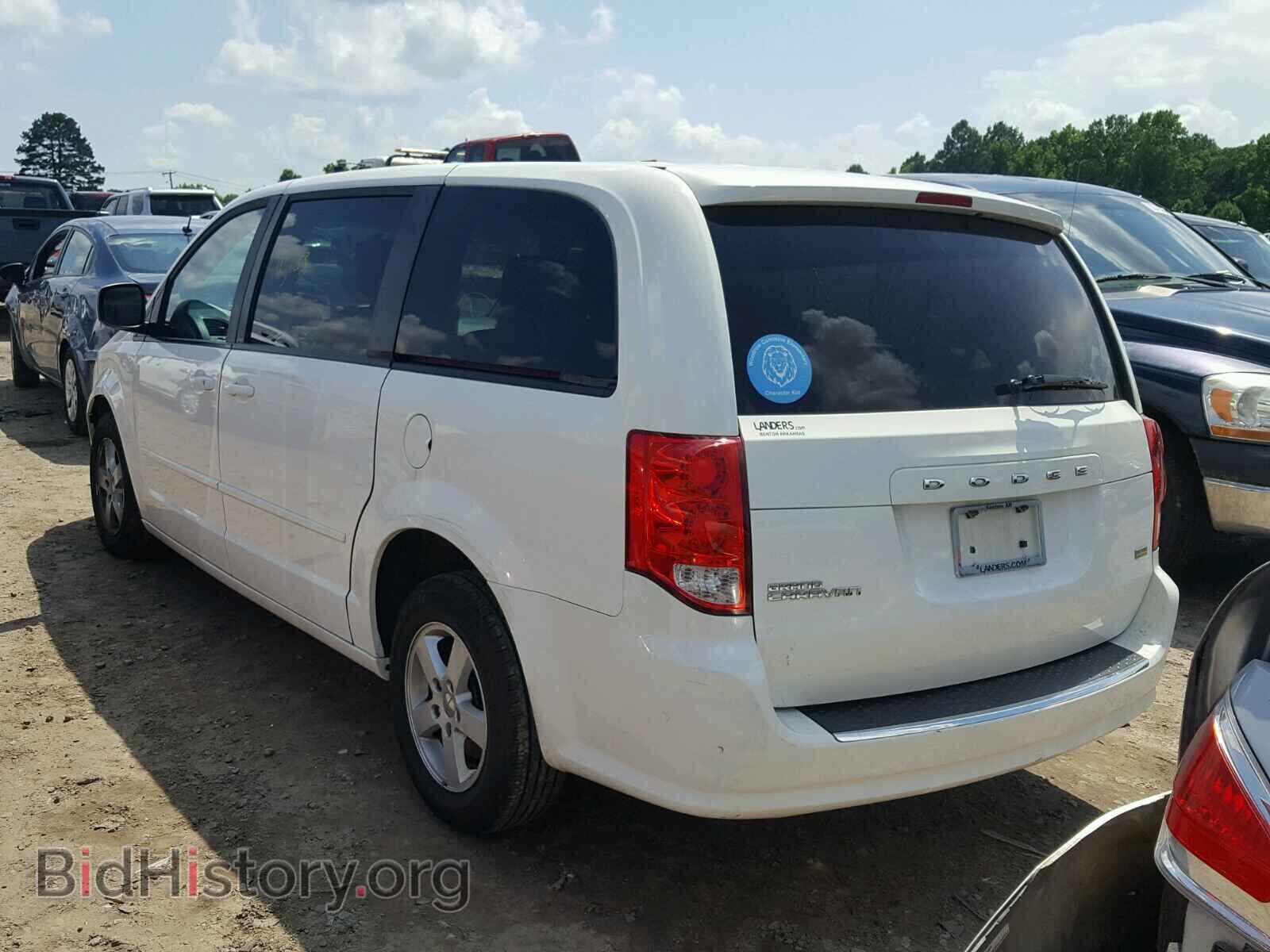 2013 DODGE CARAVAN - VIN: 2C4RDGCG1DR520474 - Фото 3