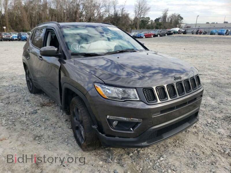 2021 Jeep COMPASS Compass LA (VIN 3C4NJCBB4MT597326) — photo 1 of 10, Copart, damage: front end