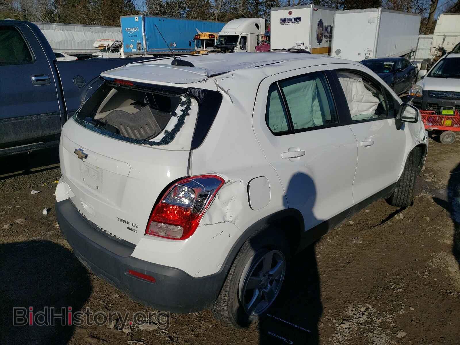 2016 CHEVROLET TRAX - VIN: 3GNCJNSB7GL128794 - Фото 4