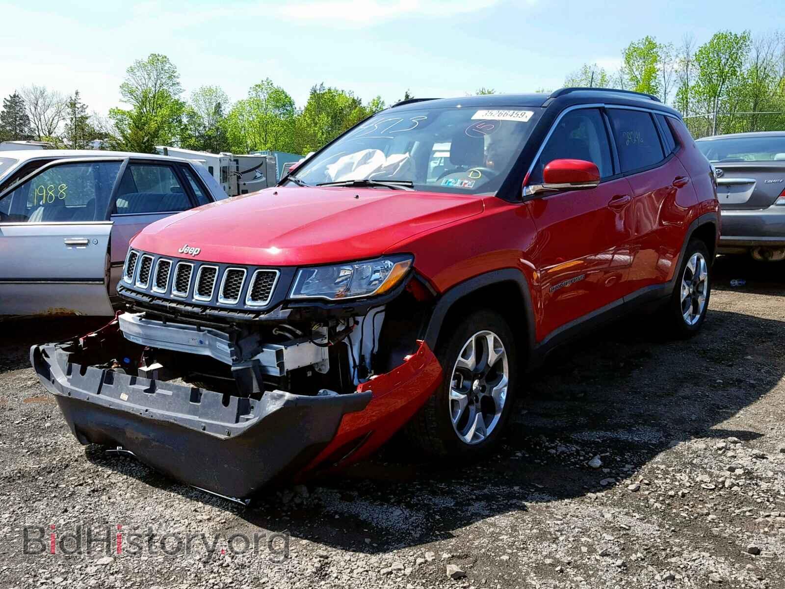 2017 JEEP COMPASS LI - VIN: 3C4NJDCB3HT631055 - Фото 2