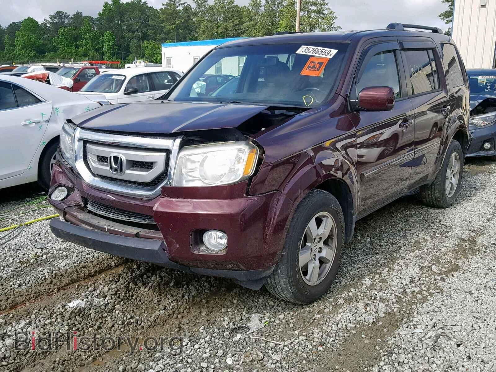 2011 HONDA PILOT EXL - VIN: 5FNYF3H50BB007067 - Фото 2