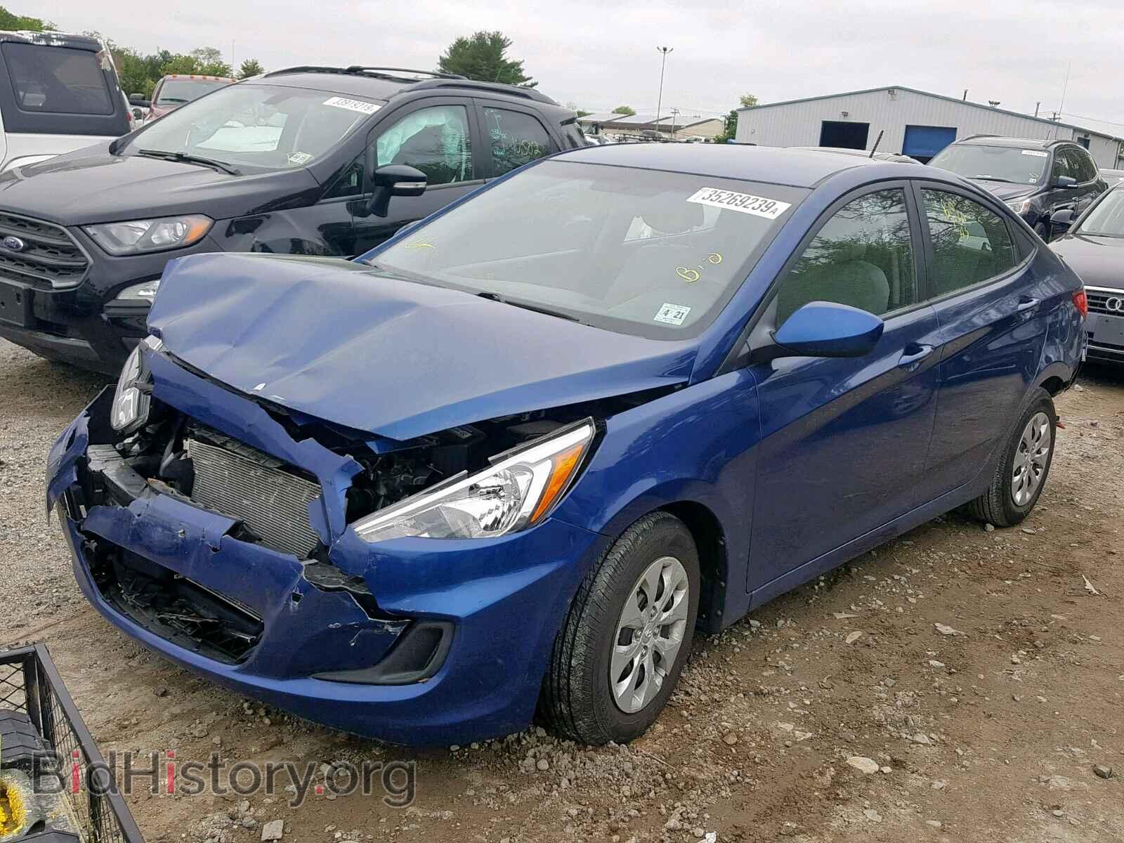 2016 HYUNDAI ACCENT - VIN: KMHCT4AE5GU033211 - Фото 2